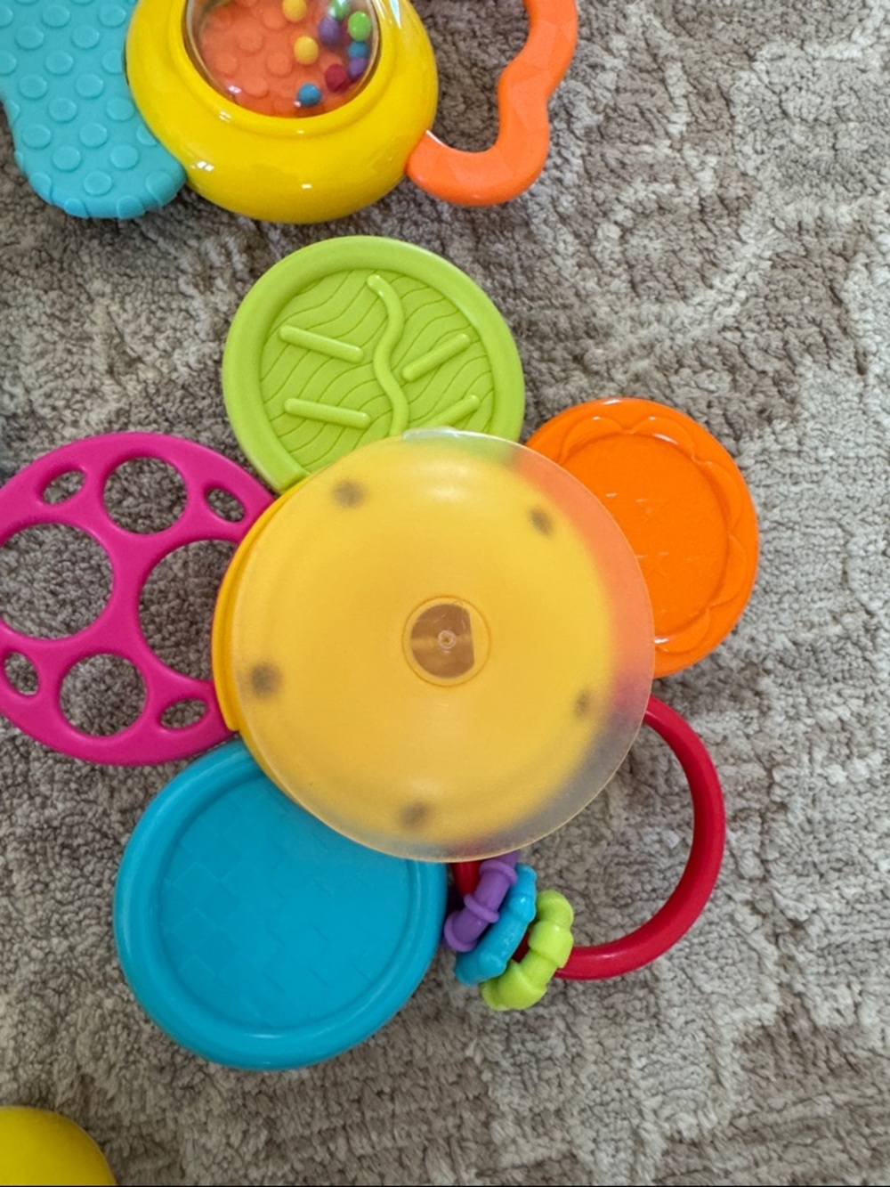 Colorful Baby Activity Rattle & Teether Set - Multicolor - Picture 3 of 5